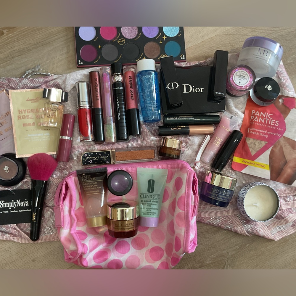MYSTERY MAKEUP & SKINCARE OVERHAUL UNBOXING SURPRISE LARGE SIZE 15-20 products